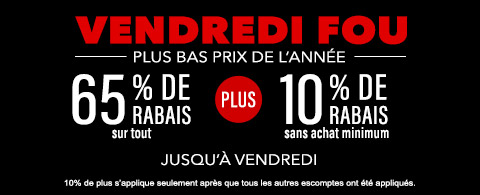 vente de vendredi fou